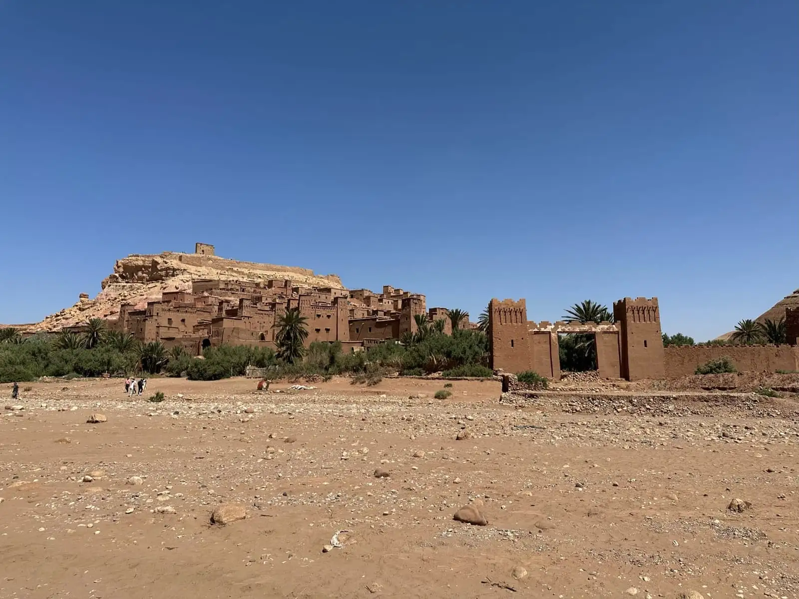 The fortified earthen ksar of Aït Ben Haddou, a UNESCO World Heritage site in Morocco